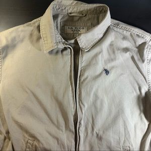 Polo zip up jacket